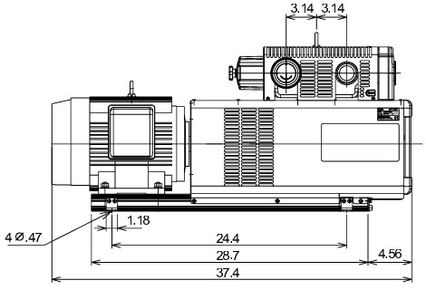 Orion Vacuum Pump krf-15 part breakdown image